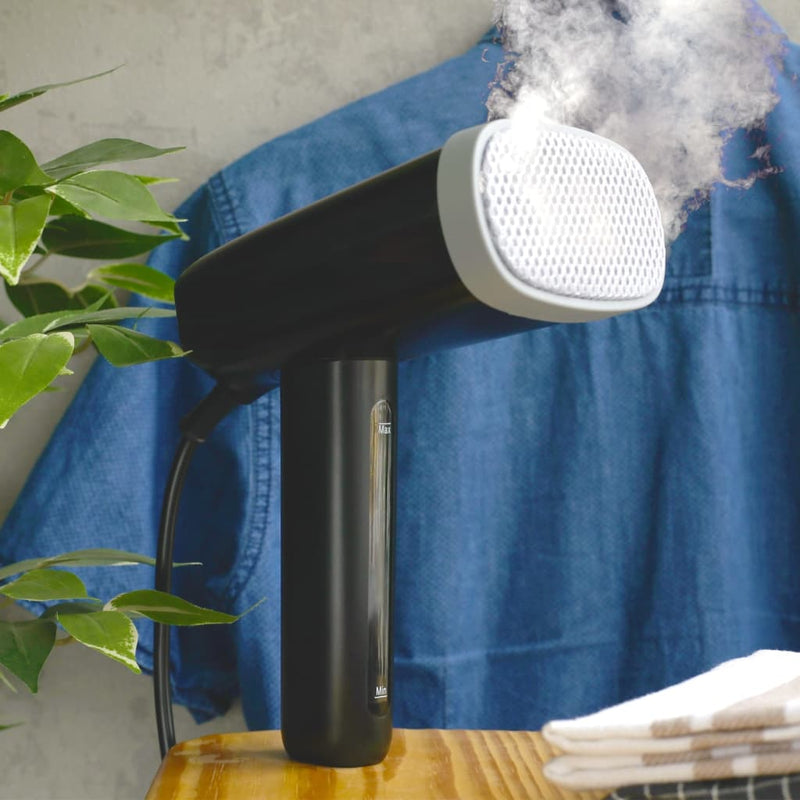 Load image into Gallery viewer, Livoo kledingstomer compact 800 w zwart en wit