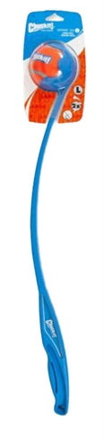 Load image into Gallery viewer, Chuckit! sport ball launcher - 66 cm - werpstok - ballenwerper - hondenspeelgoed - incl. tennisbal large - ø 7 cm - kunststof - assorti