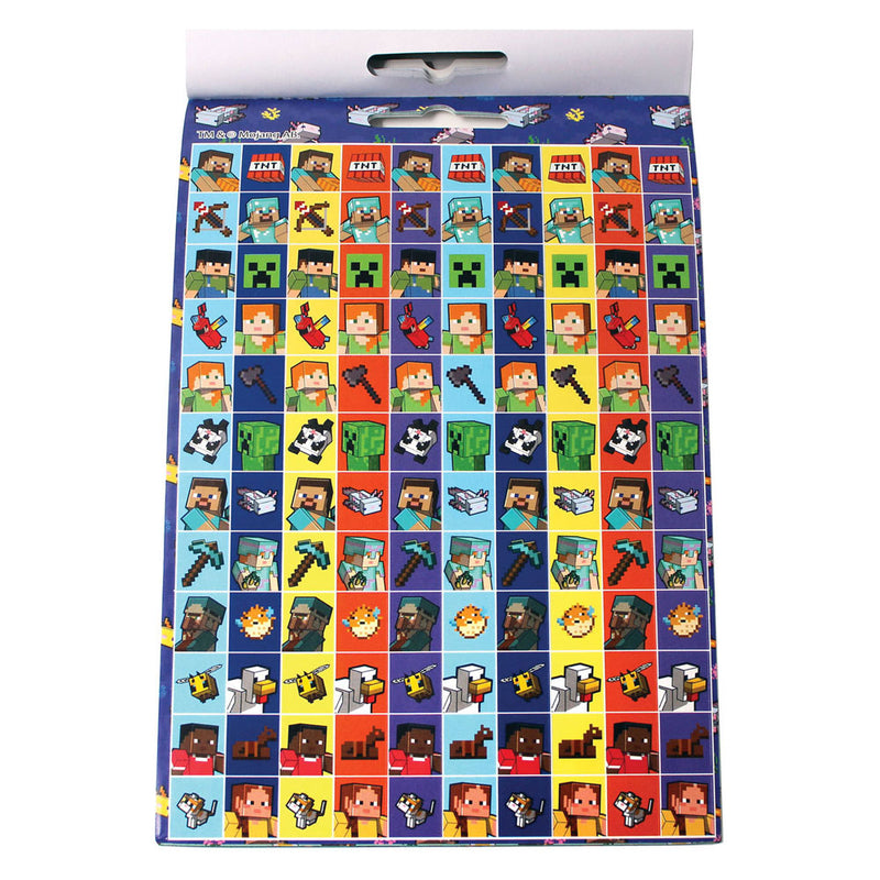 Afbeelding laden in galerijviewer, Minecraft stickerboekje - 600 stickers