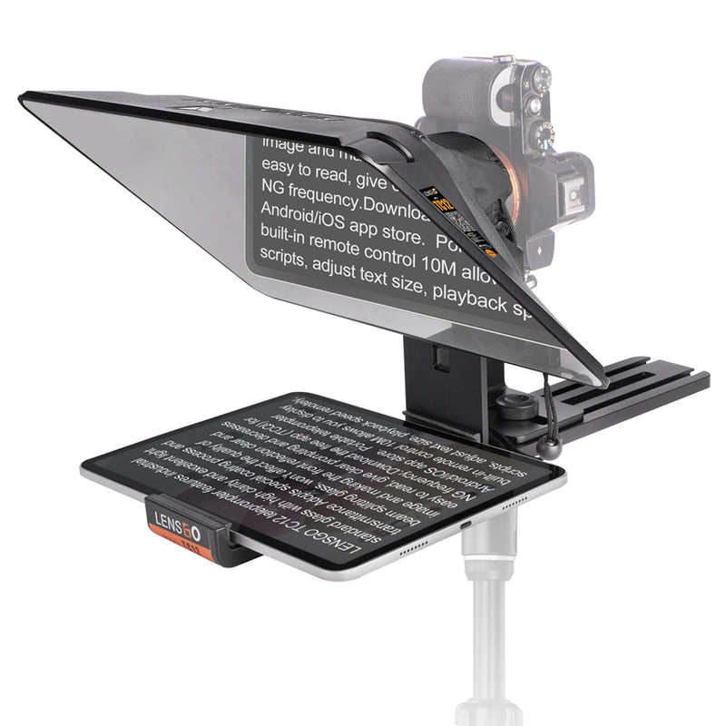 Afbeelding laden in galerijviewer, Lensgo teleprompter autocue tc12