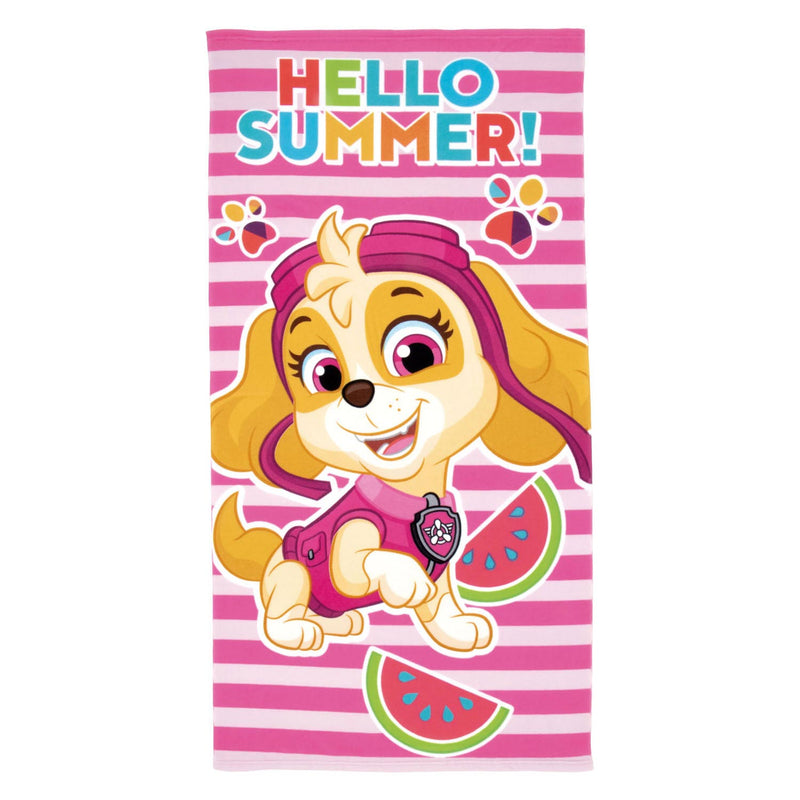 Load image into Gallery viewer, Paw Patrol Handdoek 70x140cm roze
