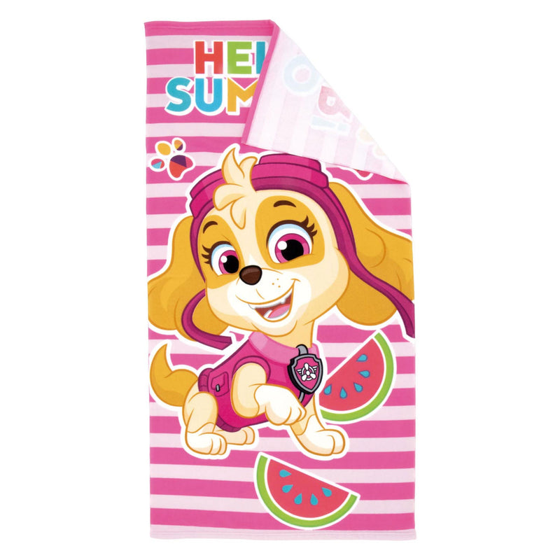 Load image into Gallery viewer, Paw Patrol Handdoek 70x140cm roze