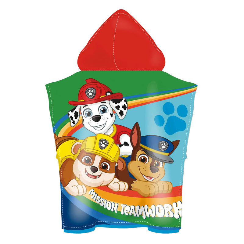 Load image into Gallery viewer, Paw patrol handdoek poncho ,110x55