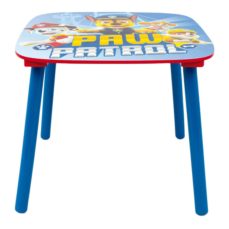 Afbeelding laden in galerijviewer, Paw patrol set houten tafel met twee stoelen - 3dlg.