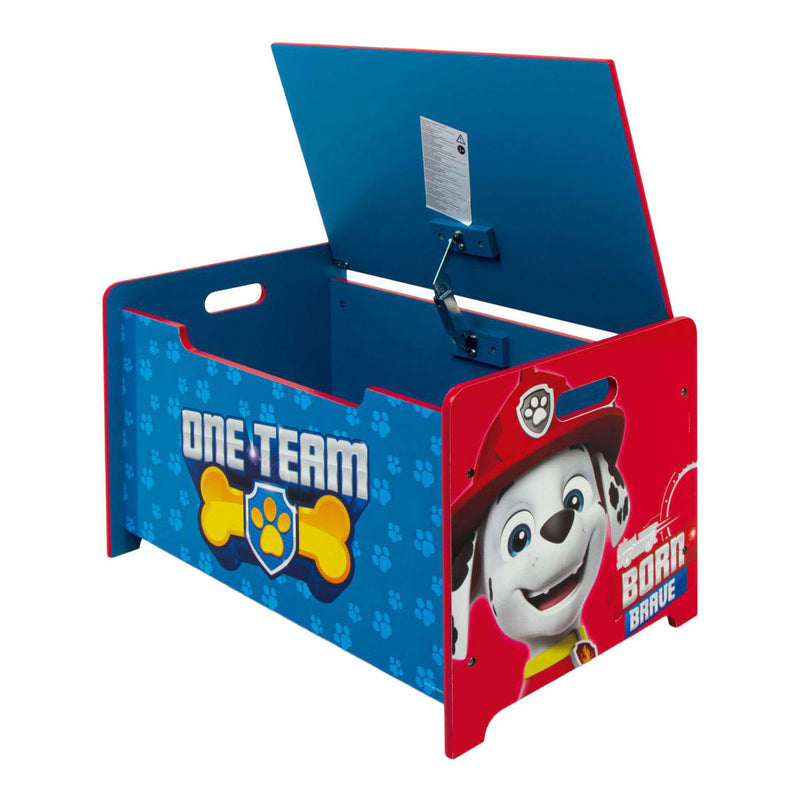 Afbeelding laden in galerijviewer, Paw patrol houten speelgoedkist
