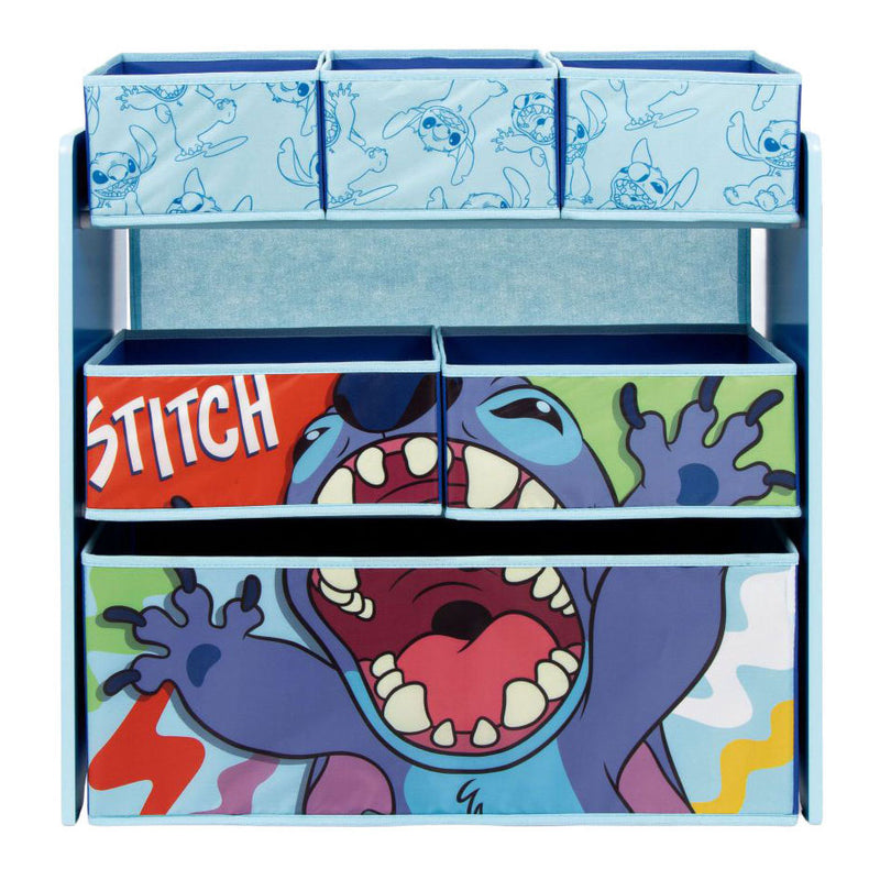 Afbeelding laden in galerijviewer, Houten organizer met 6 laden stitch