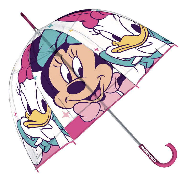 Afbeelding laden in galerijviewer, Disney transparante paraplu minnie mouse