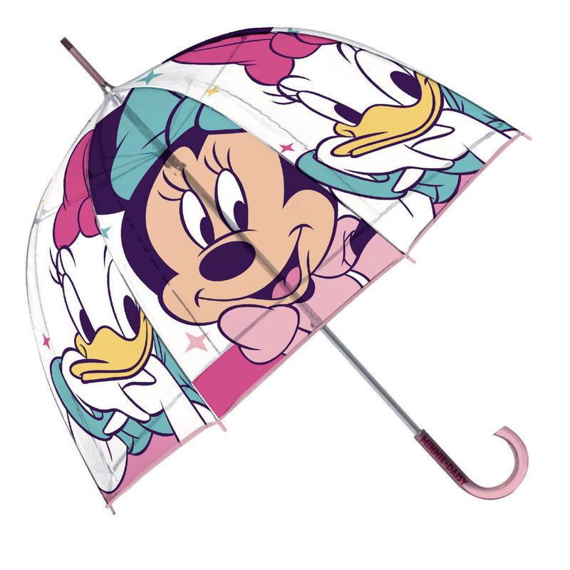 Afbeelding laden in galerijviewer, Disney transparante paraplu minnie mouse
