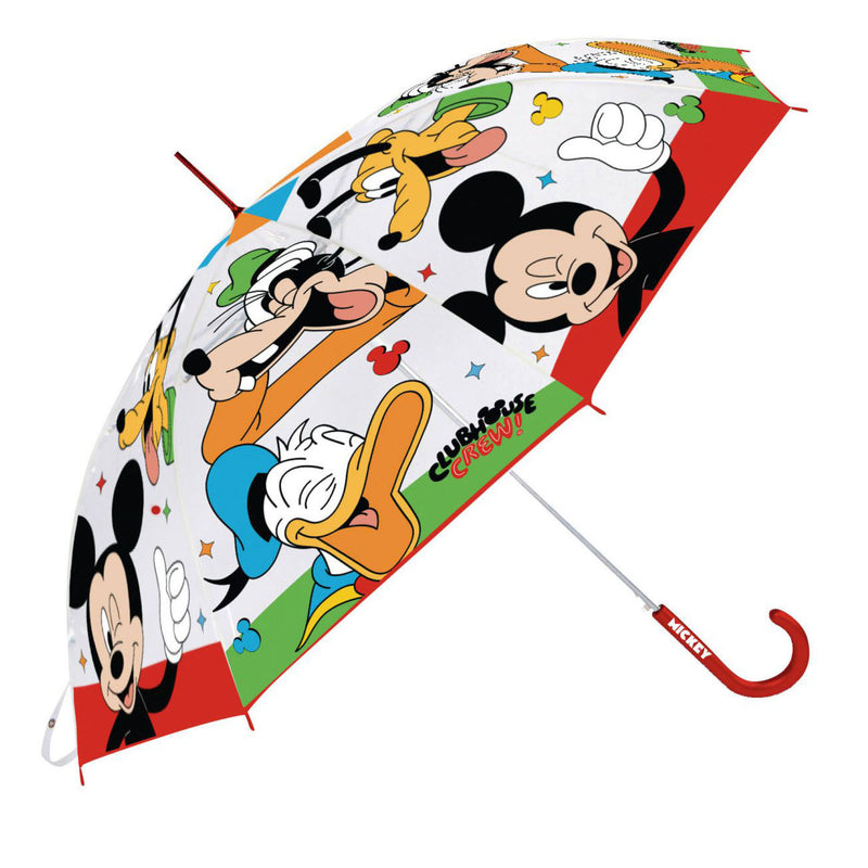 Afbeelding laden in galerijviewer, Mickey mouse transparante paraplu
