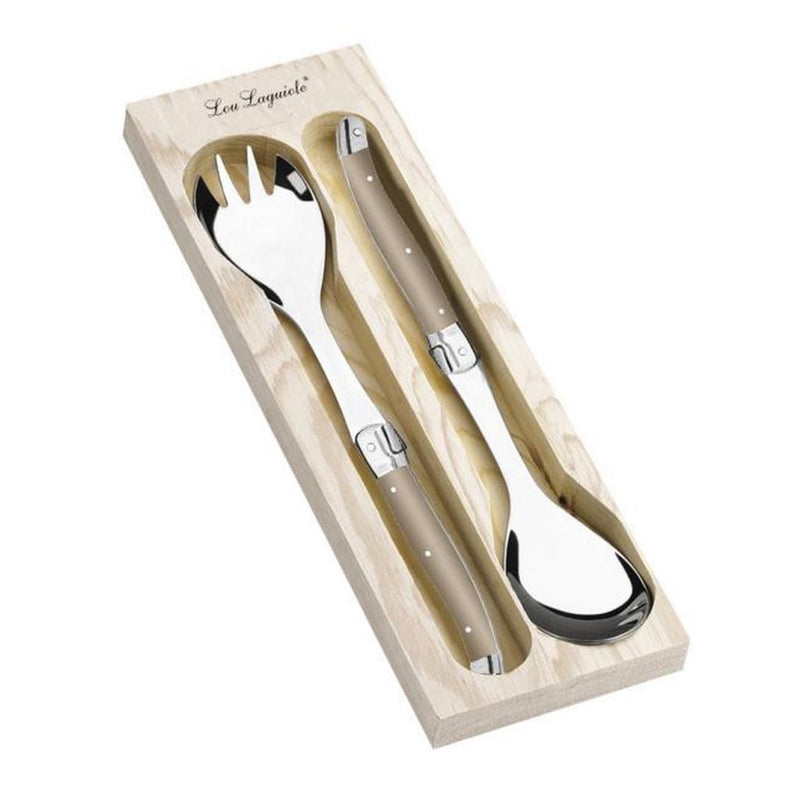 Afbeelding laden in galerijviewer, Lou Laguiole Lou Laguiole Slacouver + Houten Tray 2-delig Bruin