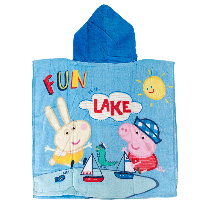 Load image into Gallery viewer, Peppa Pig Handdoek Poncho, 60x120cm