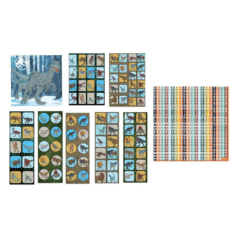 Load image into Gallery viewer, Stickerset jurassic world, 1000dlg.