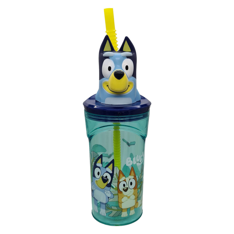 Load image into Gallery viewer, Rietjesbeker bluey 3d figuur, 360ml