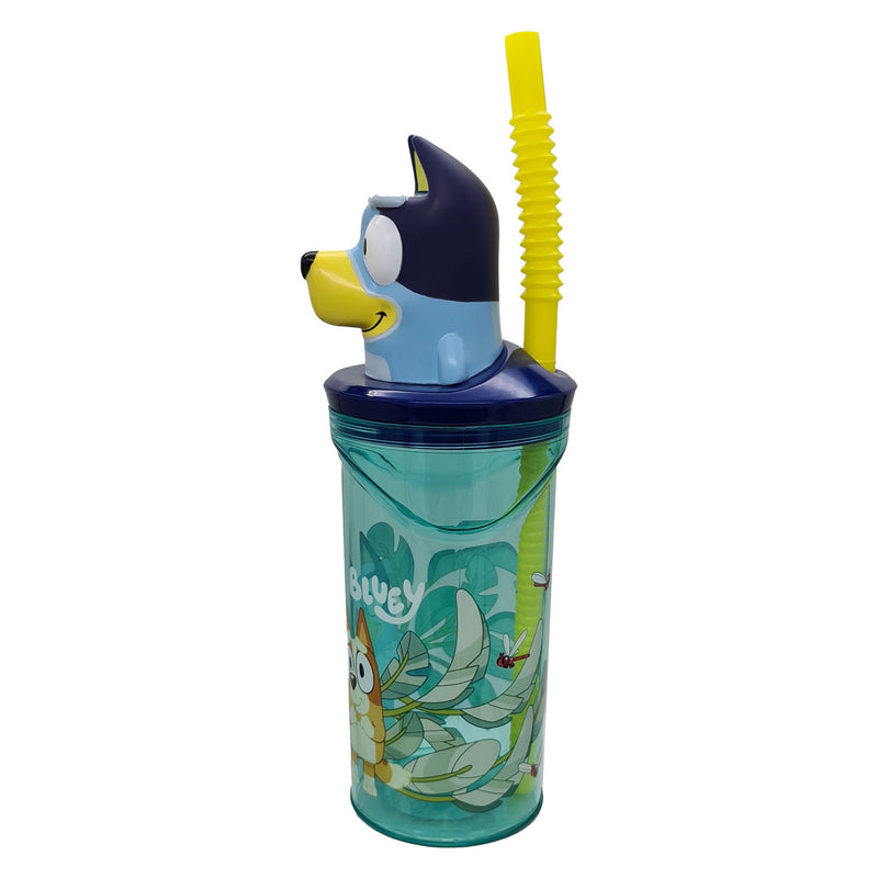 Load image into Gallery viewer, Rietjesbeker bluey 3d figuur, 360ml