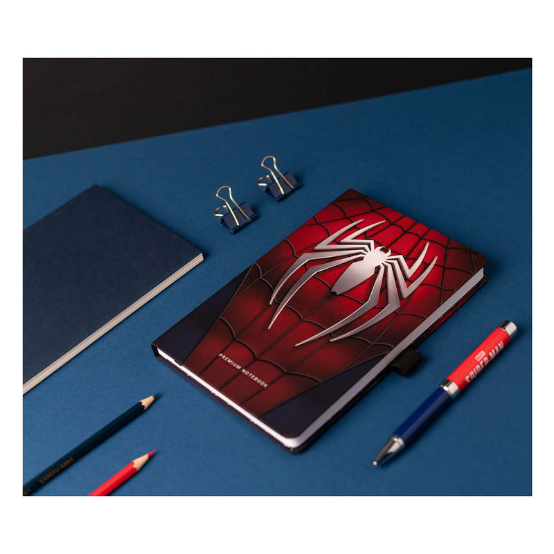 Load image into Gallery viewer, Premium notitieboek a5 spider-man met pen