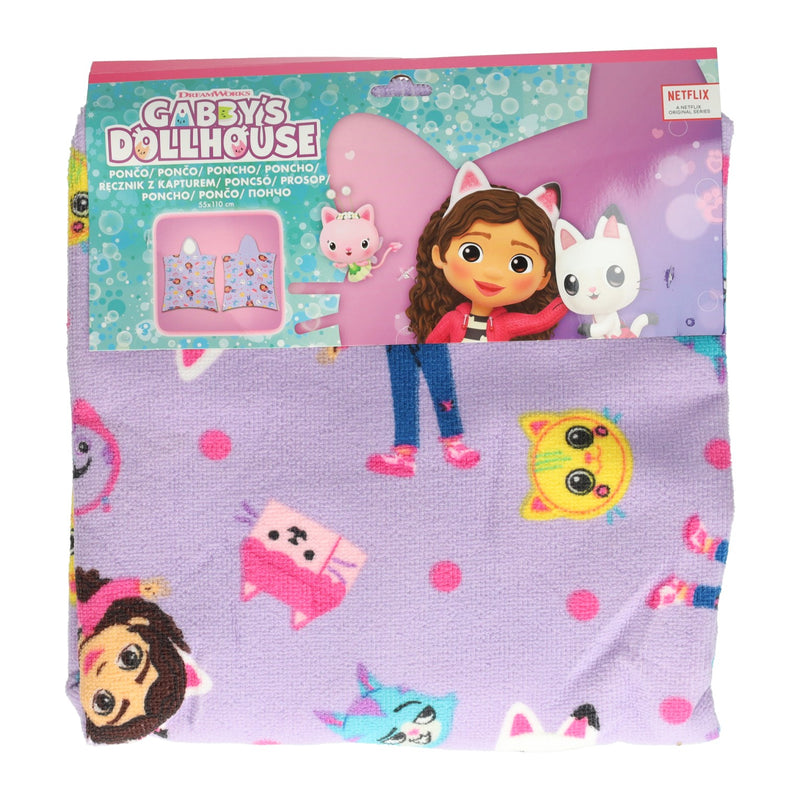 Load image into Gallery viewer, Puch handdoek poncho gabby's poppenhuis