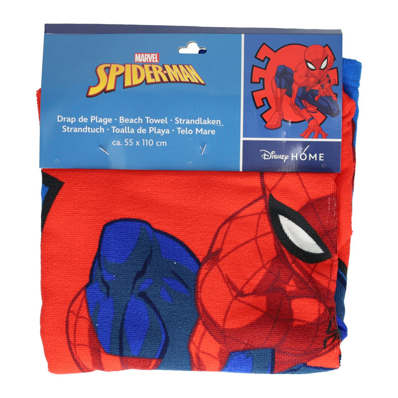 Load image into Gallery viewer, Puch handdoek poncho spiderman 55x110cm