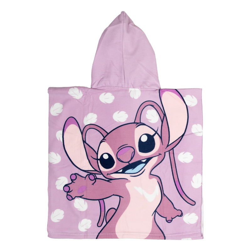 Afbeelding laden in galerijviewer, Puch handdoek poncho stitch lila 55x110cm