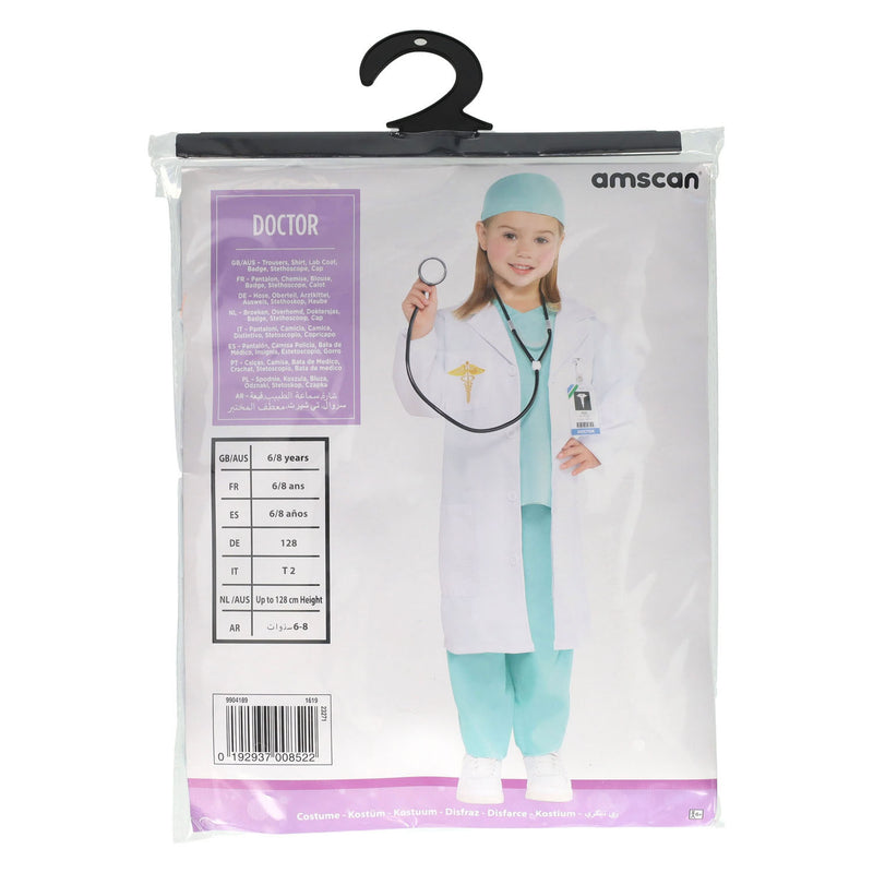 Load image into Gallery viewer, Kinderkostuum dokter meisje - 6-8 jaar