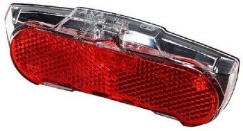Load image into Gallery viewer, Axa led achterlicht reflector slim steady naafdynamo 80mm stvzo
