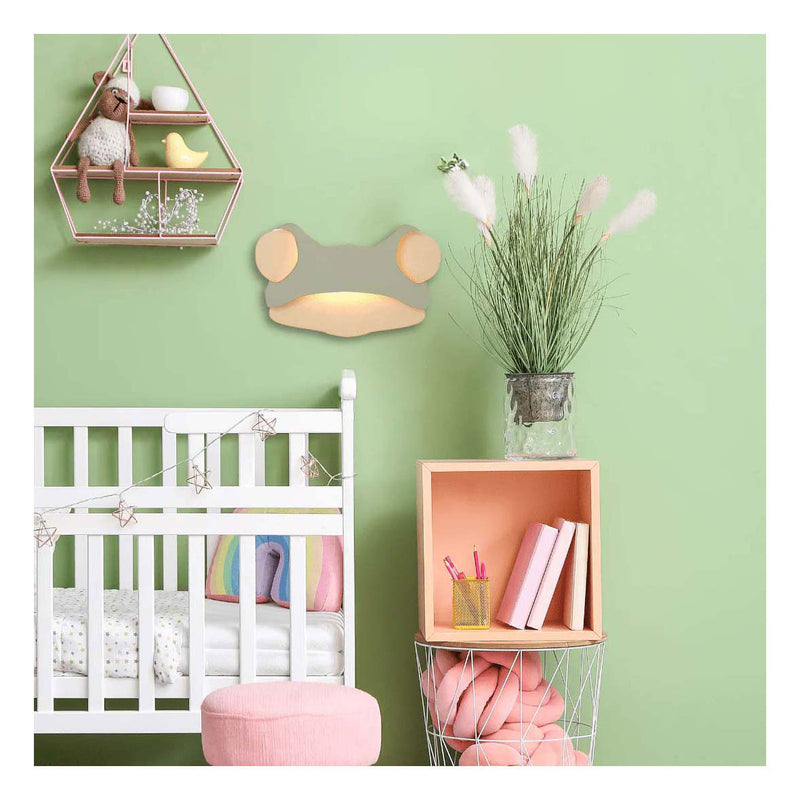 Load image into Gallery viewer, Van tjalle en jasper - kikker wandlamp - hout