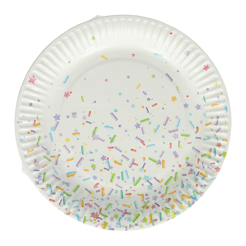Load image into Gallery viewer, Papieren feest borden 18cm, 10st.
