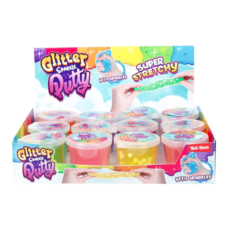 Load image into Gallery viewer, Toi-toys putty met gliters 6ass