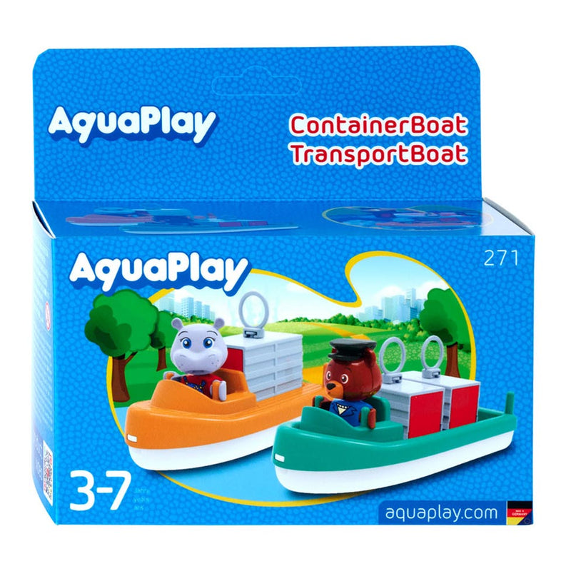 Load image into Gallery viewer, Aquaplay big - - container- transportboot - waterbaanaccessoires