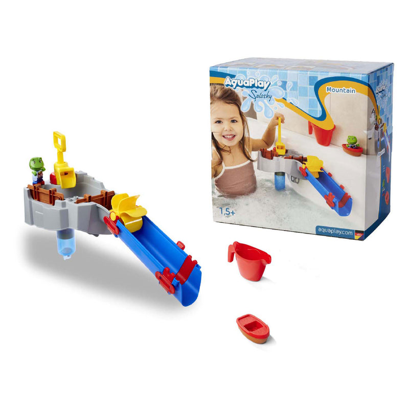 Load image into Gallery viewer, Aquaplay waterbaan sploshy mountain badspeelset met accessoires.