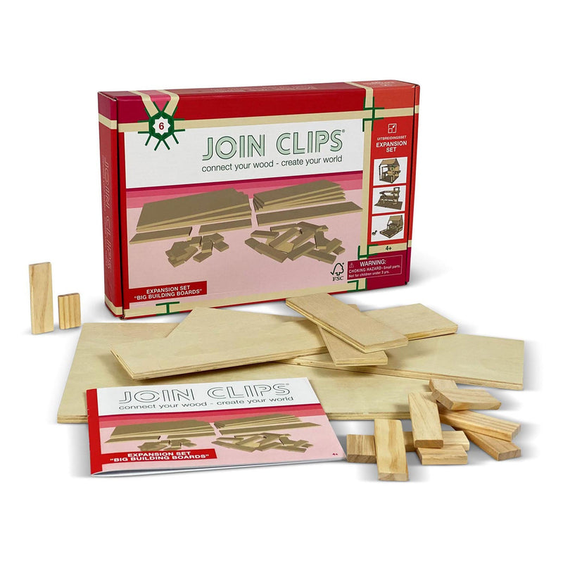 Load image into Gallery viewer, JOIN CLIPS Uitbreidingsset Grote Bouwplaten