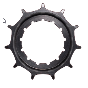 Load image into Gallery viewer, Enduo cargo Tandwiel 24T Enduo Cargo Rohloff Cl-53.0 54.7 zwart