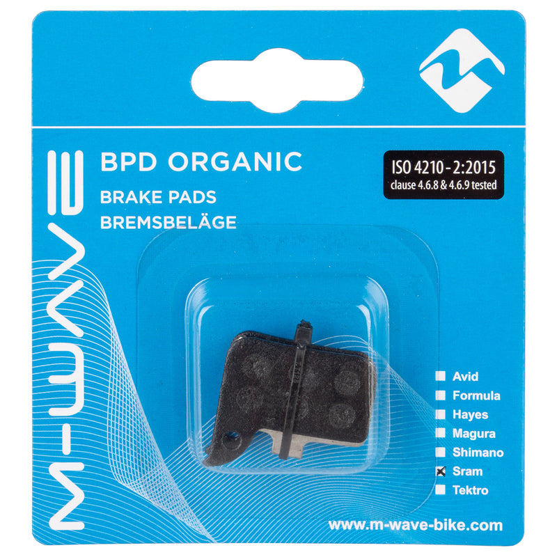 Load image into Gallery viewer, M-wave bpd organic sr1 brake pads for disc brake