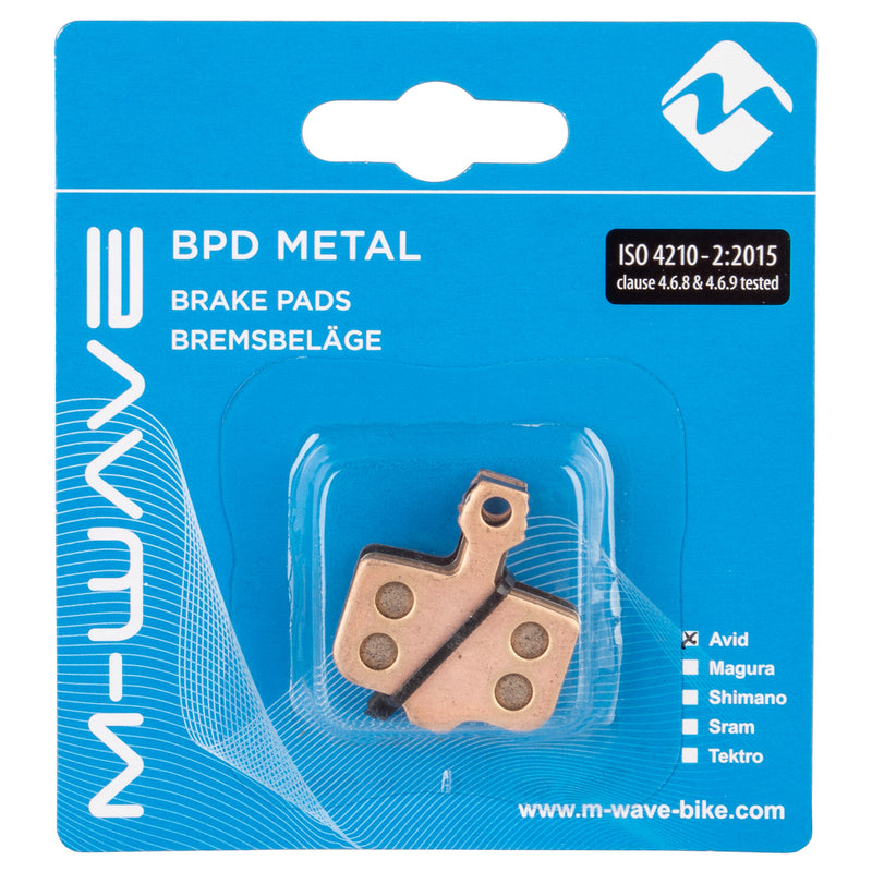 Load image into Gallery viewer, M-wave bpd metal as1 brake pads for disc brake