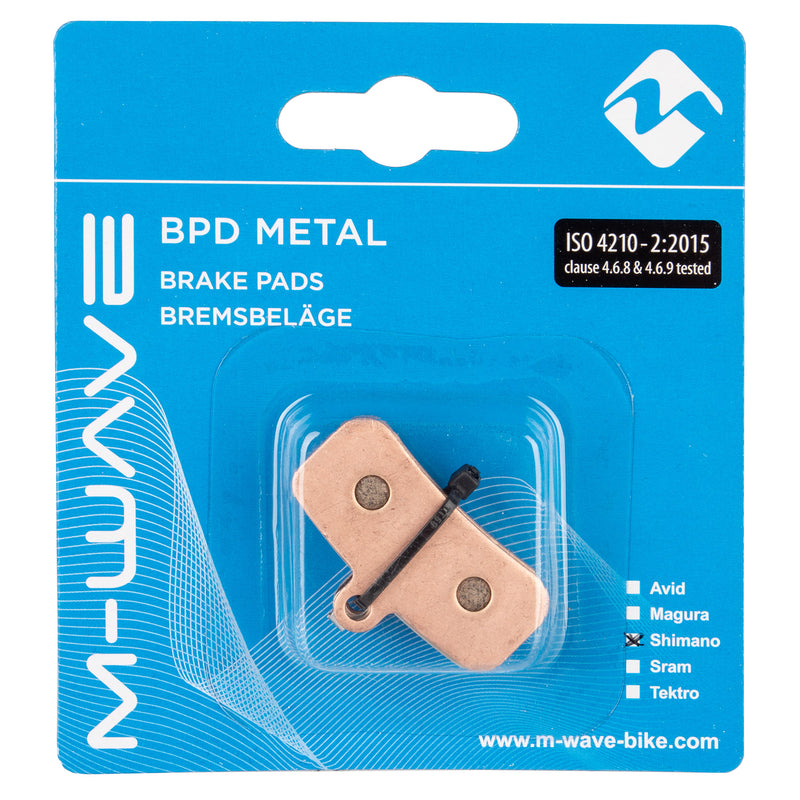 Load image into Gallery viewer, M-wave bpd metal s2 brake pads for disc brake
