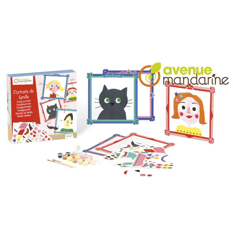 Load image into Gallery viewer, Avenue Mandarine Avenue Mandarine Knutseldoos Family Portraits