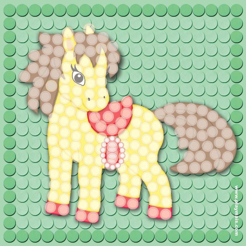 Load image into Gallery viewer, PlayMais Mosaic Pony