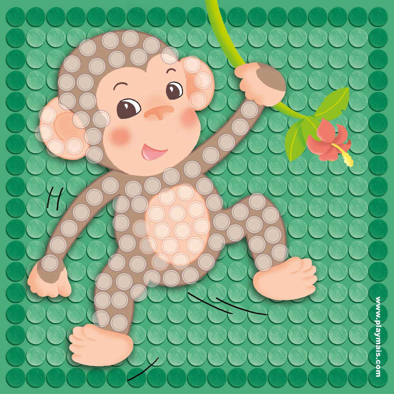 Load image into Gallery viewer, Playmais mosaic dierentuindieren