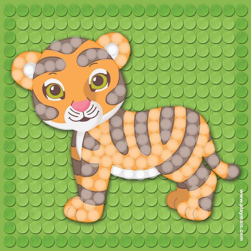 Load image into Gallery viewer, Playmais mosaic dierentuindieren