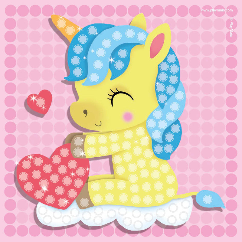 Load image into Gallery viewer, Playmais mosaic eenhoorn