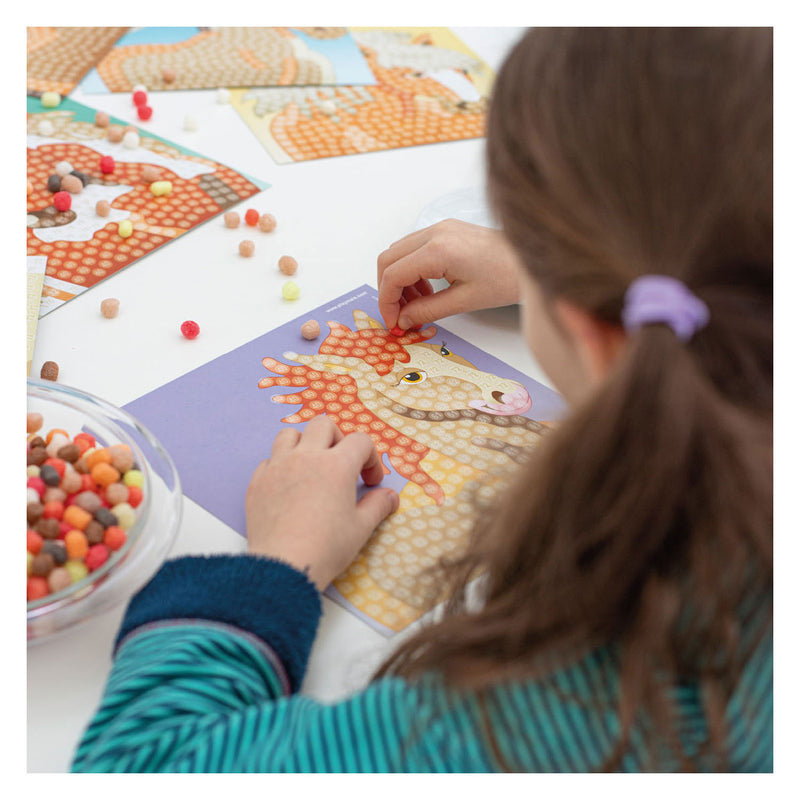 Load image into Gallery viewer, Jbm playmais trendy mosaic paarden (>3.000 stukjes)