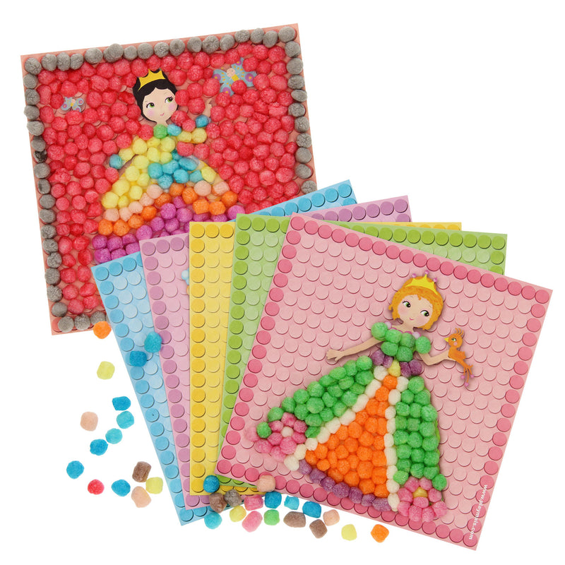 Load image into Gallery viewer, Playmais mosaic kaarten versieren prinses