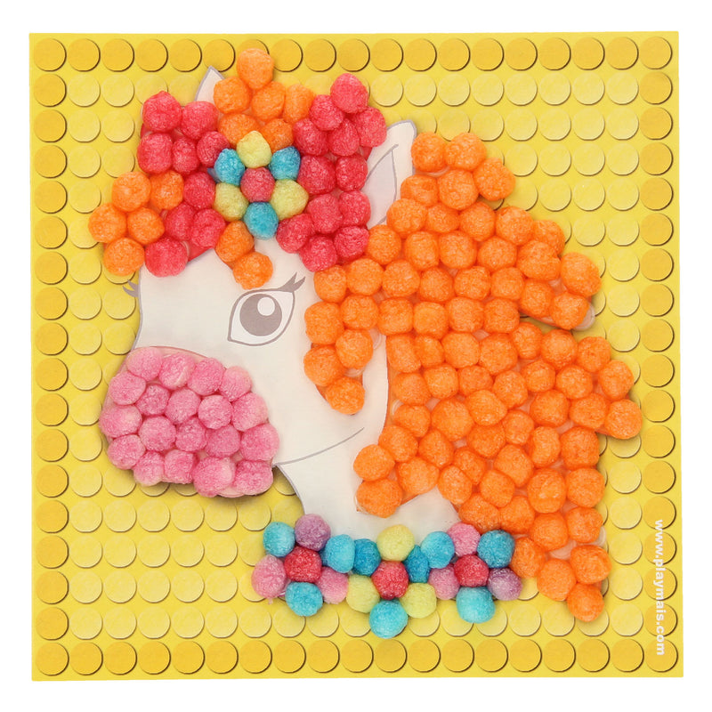 Load image into Gallery viewer, Playmais mosaic kaarten versieren dream pony