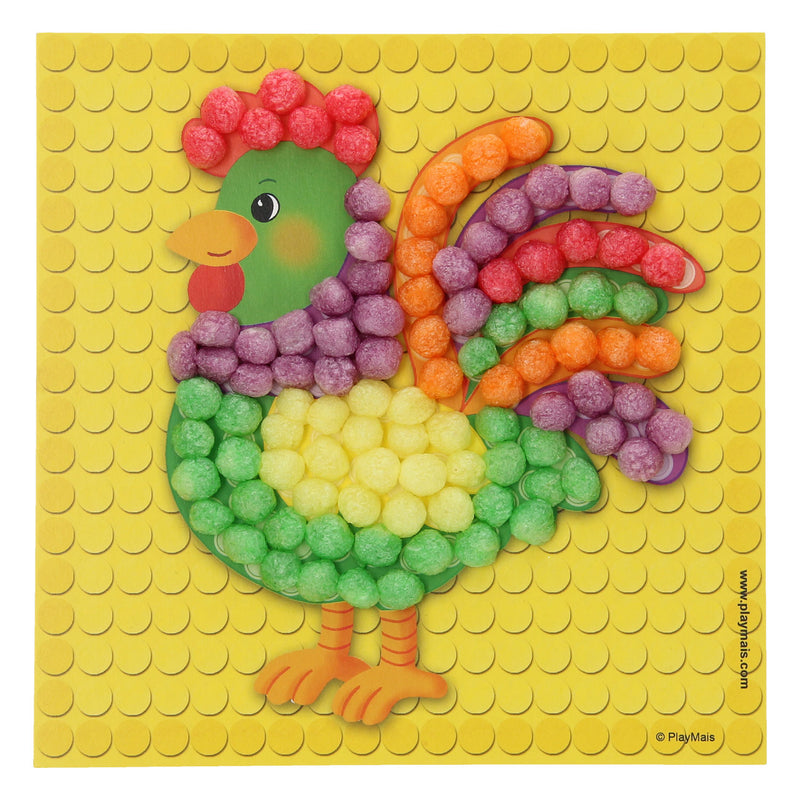 Load image into Gallery viewer, Playmais mosaic kaarten versieren boerderij