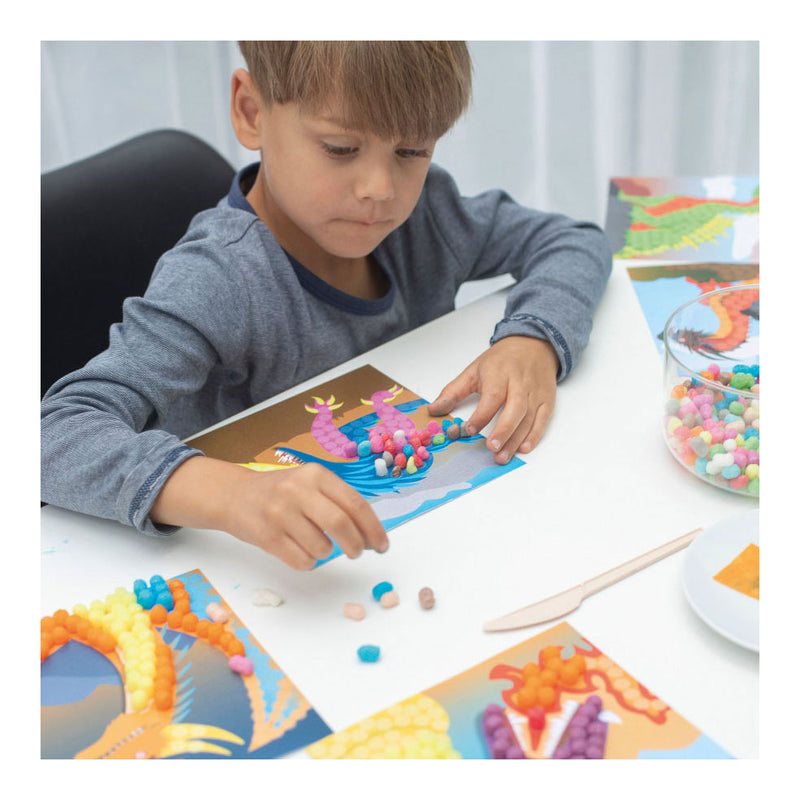 Load image into Gallery viewer, Playmais mosaic fantasy dragon (>2300 stukjes)