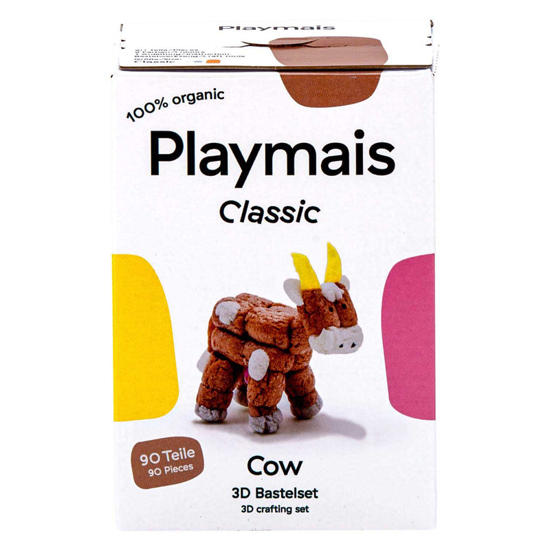 Load image into Gallery viewer, Playmais classic 3d koe - 90 stukjes