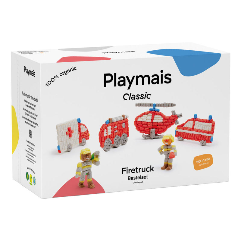 Load image into Gallery viewer, Playmais classic brandweer - 800 stukjes