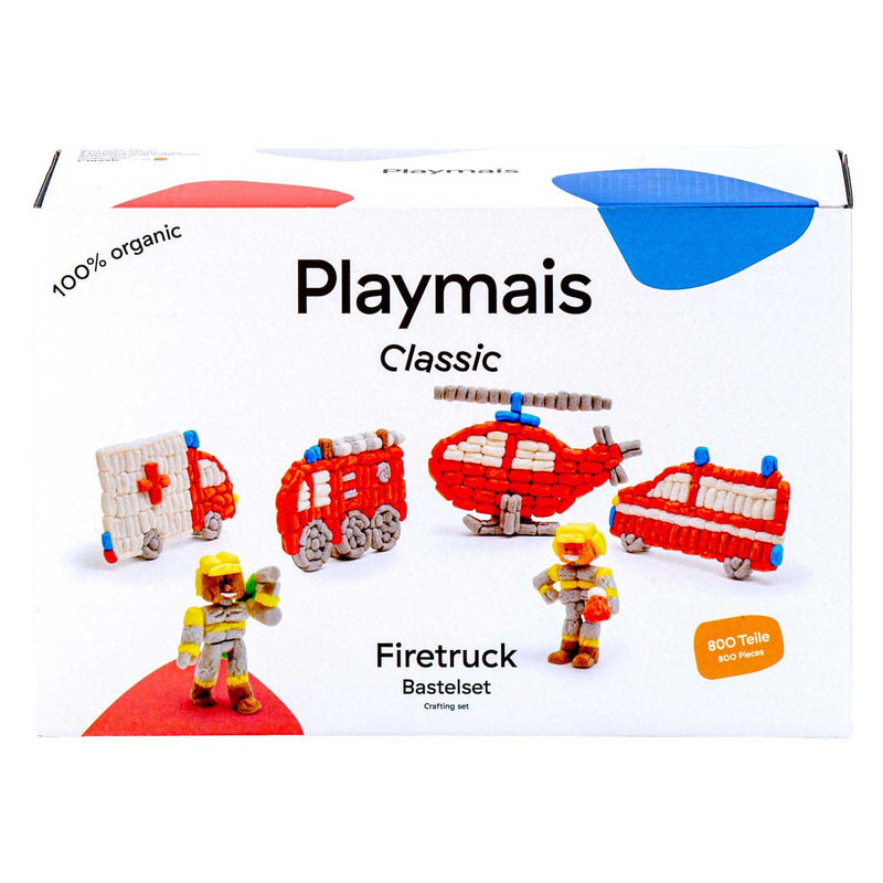 Load image into Gallery viewer, Playmais classic brandweer - 800 stukjes