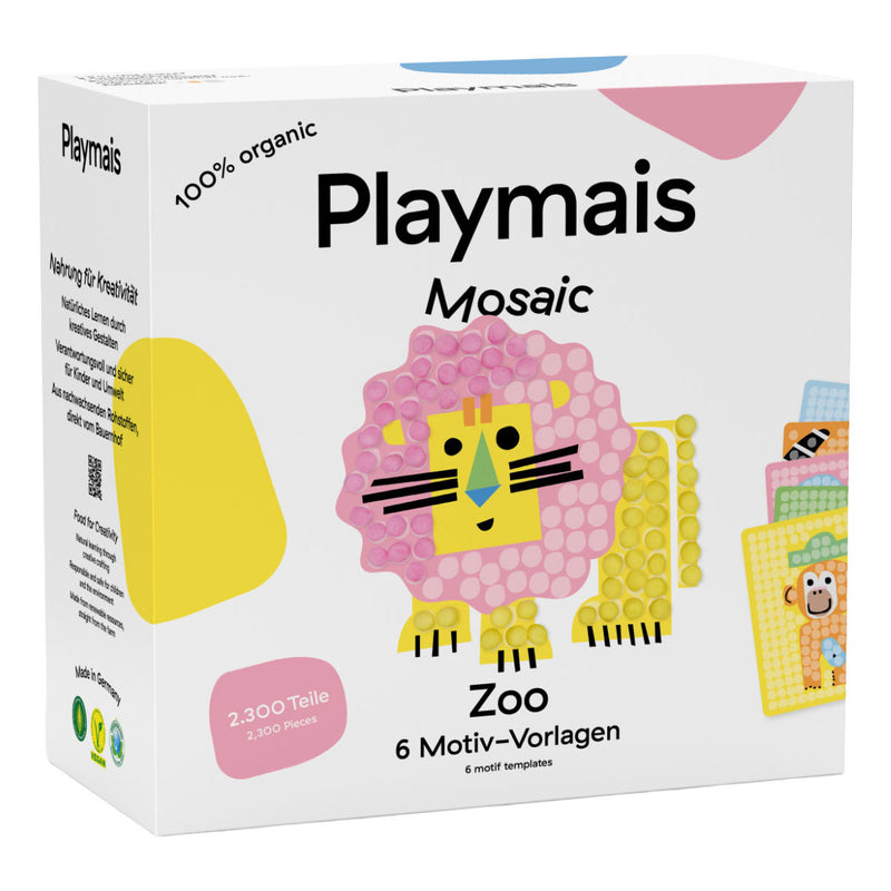 Load image into Gallery viewer, Playmais mosaic dierentuin - 2300 stukjes