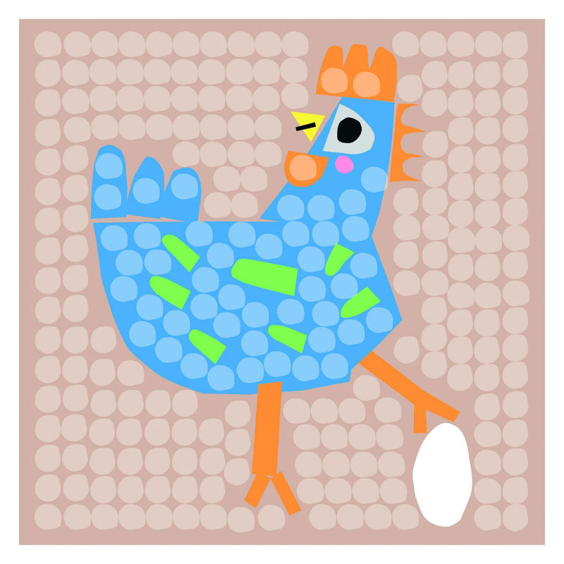 Load image into Gallery viewer, Playmais mosaic kaarten versieren boerderij