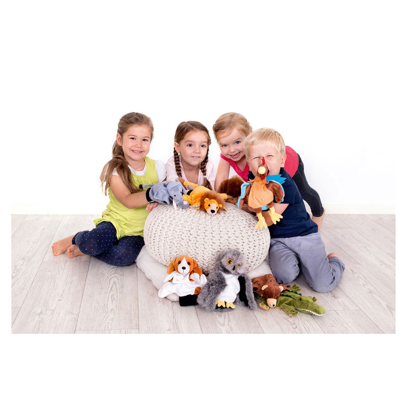 Load image into Gallery viewer, Beleduc handpop kind olifant deluxe